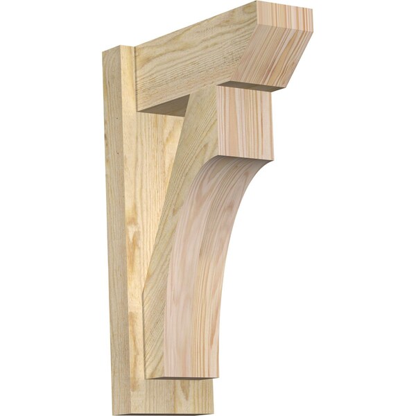 Ekena Millwork Westlake Slat Rough Sawn Outlooker, Douglas Fir, 6"W x 14"D x 22"H OUT06X14X22WTL06RDF - main